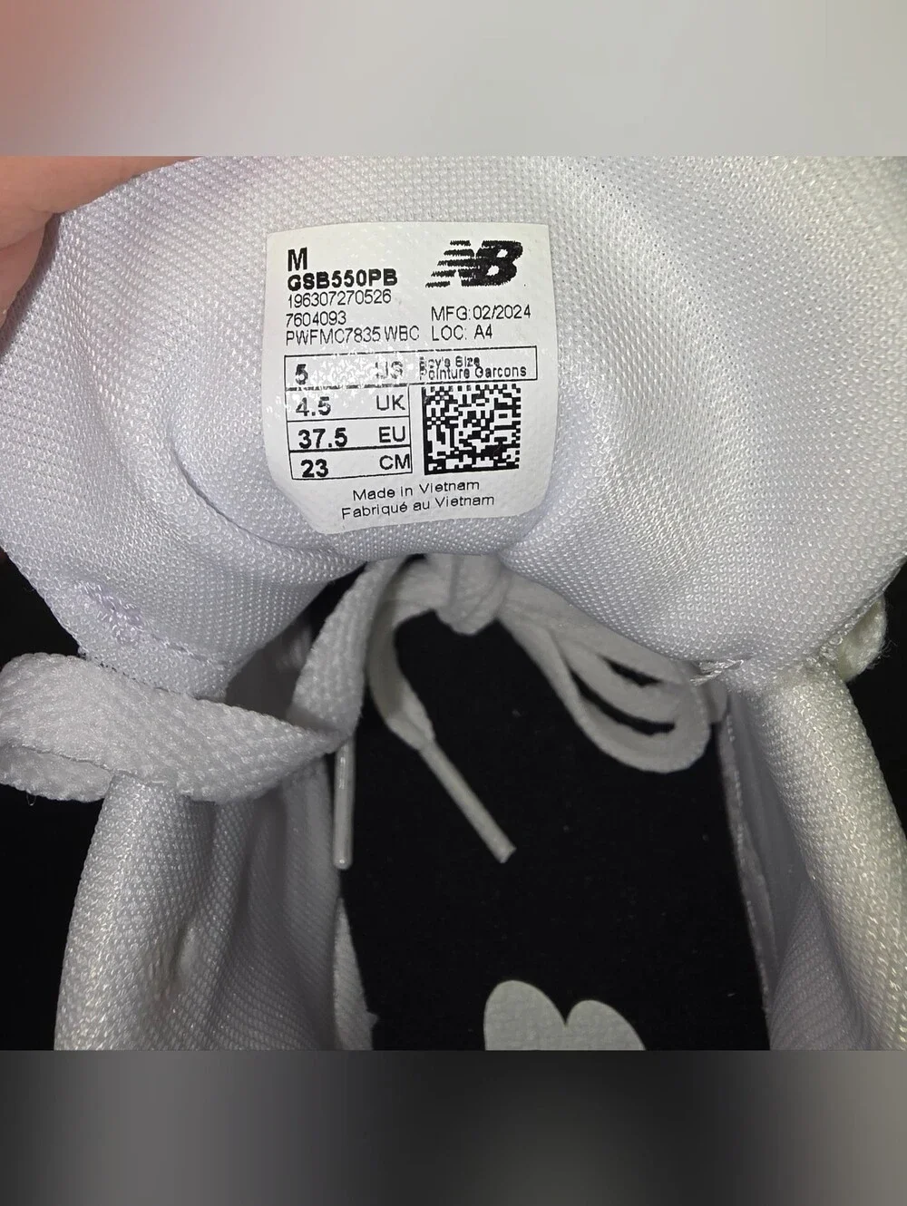 New Balance Women’s 550 Sneakers in White
